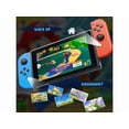 thumbnail image 2 of For Switch Controller, Wireless Controller Compatible for Nintendo Switch/OLED/Lite with 6-Axis Gyro Sensor/Double Vibration/Wake-up/Screenshot Controller Switch with Wrist Strap Red and Blue, 2 of 7