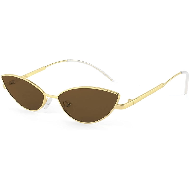 FEISEDY Fashion Designer Sunglasses Retro Small Petals Shape  display picture 3