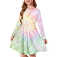 thumbnail image 1 of LOVZFMLL Robe Sans Manches Extensible Ligne A Robe de Récital Scolaire Sans Manches Col Rond, 1 of 4