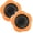 Orange2, variant on Kitchen Sink Strainer, Upgraded Silicone Sink Drain Strainer, Clearance, for Most Kitchen Sink Drain Basket(Orange)