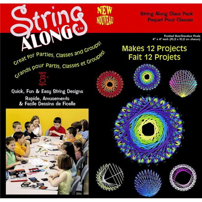 Janlynn String Art Classroom Pack 4 X 4 In Walmart Com