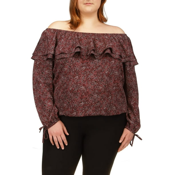 Michael kors paisley best sale top