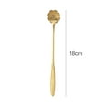 thumbnail image 2 of 8 Pieces Flower Spoon Dessert Spoon Set, Coffee Spoon Sugar Spoon Ice Cream Spoon Stirring Spoon , Reusable Stainless Steel Creative Dessert Spoon, 2 of 5