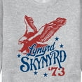 thumbnail image 3 of Lynyrd Skynyrd - Soaring Eagle - Men's Crew Neck Fleece Pullover, 3 of 5