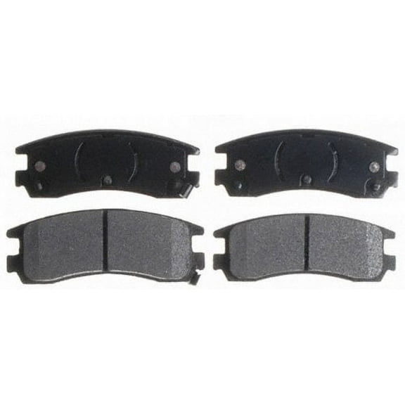 Raybestos SGD508M Service Grade Semi-Metallic Disc Brake Pad Set Fits select: 1995-1997 CHEVROLET LUMINA, 1994-1996 CADILLAC DEVILLE