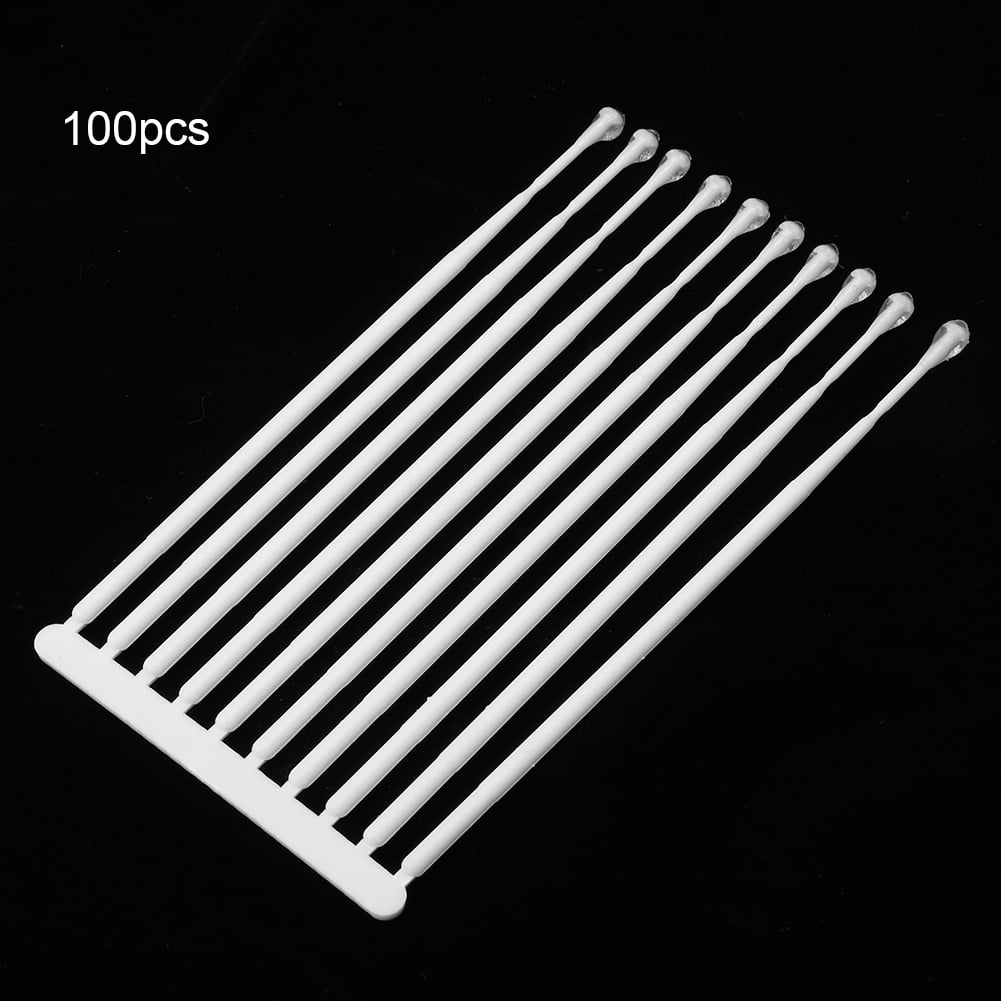 Ldyso 100pcs Disposable Materials Brush Applicator Adhesive Tip For