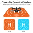 thumbnail image 3 of Irfora 50cm / 20 pulgadas Universal Drone Landing Pad Plegable de doble cara Impermeable Helipuerto de repuesto para DJI Mavic Mini / Mini2 / Air 2S / Air 2 / Mavic 2 Pro / FPV Irfora Pista de aterrizaje, 3 of 7