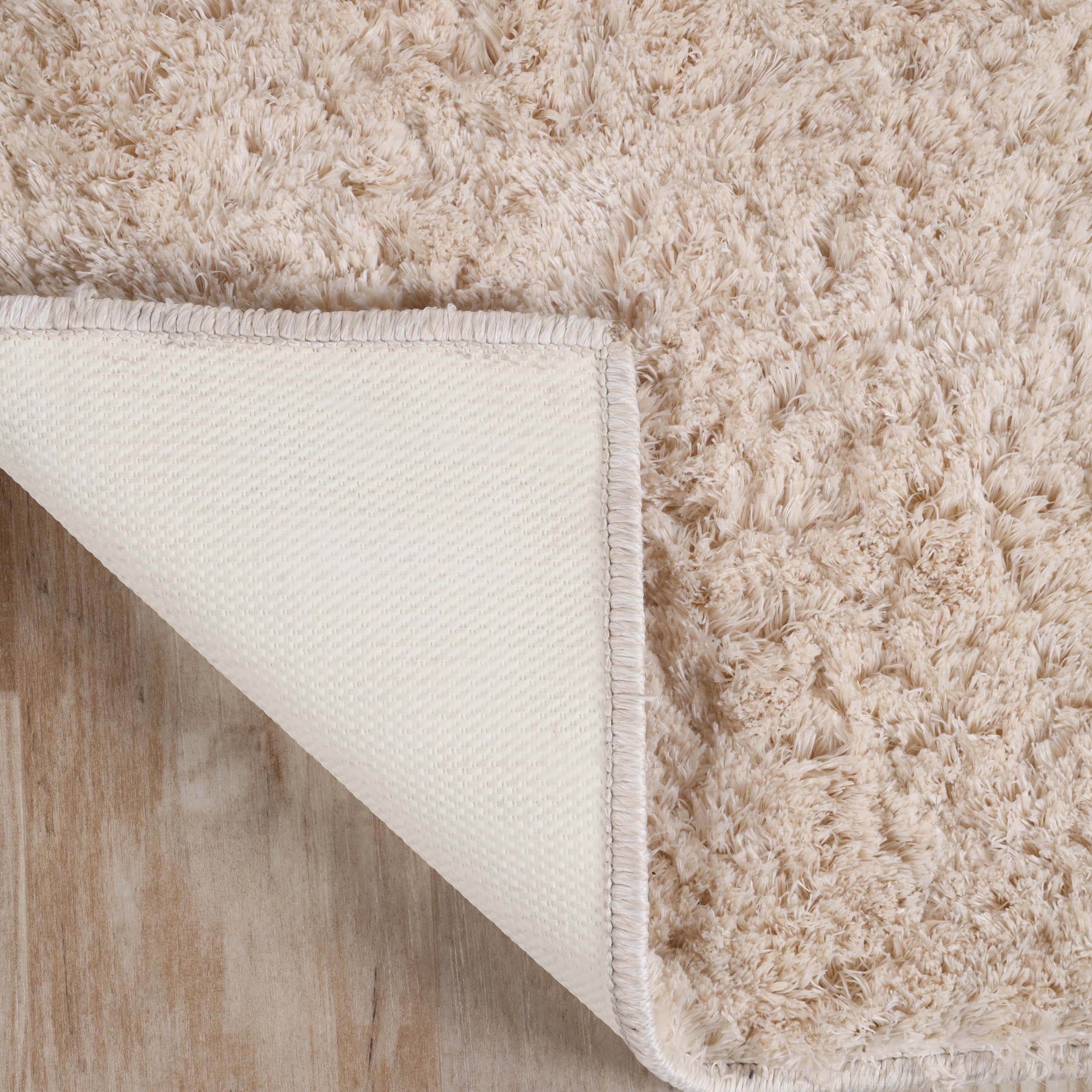 Superior California Indoor Shag Runner Rug, 10' x 14', Ivory