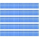 thumbnail image 1 of Liquidación inicial 200 etiquetas de jardinería Etiquetas de tira larga (tres clips) Azul, 200X Etiquetas de jardinería Etiquetas de tira larga, 1 of 2