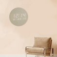 thumbnail image 3 of AMLESO 7.5" Digital Wall Clock 12/24 Hours USB Non Ticking Electronic Wall Clock Gray, 3 of 8