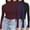 Black/Navy/Dark Red, variant on Women's Turtleneck Long Sleeve Shirts Slim Fit Thermal Underwear Tops Lightweight Tees