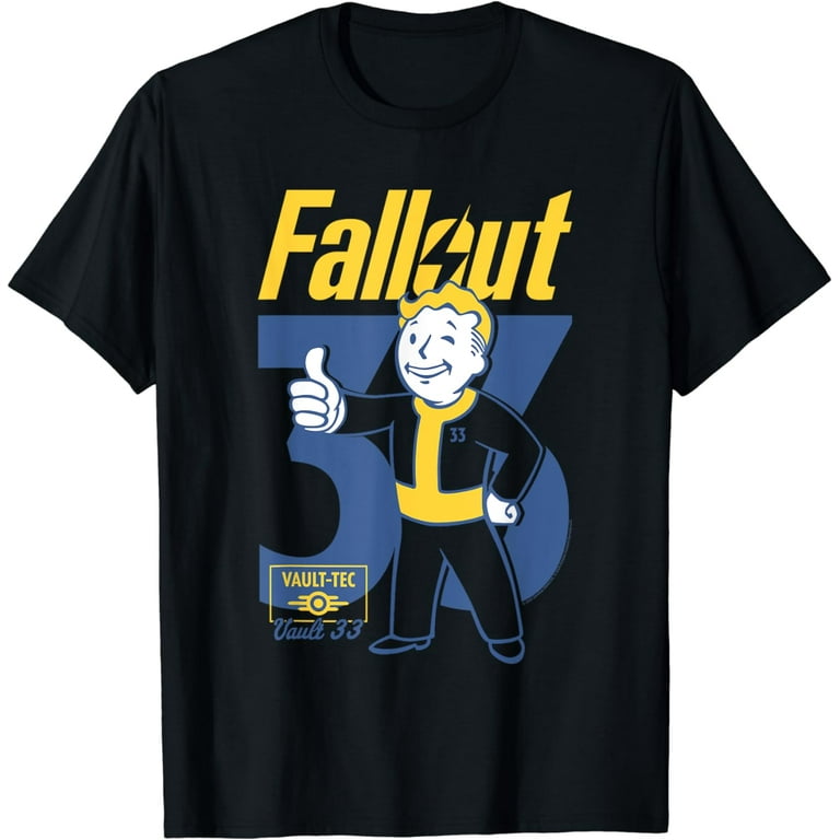 Fallout TV Series 33 Vault Boy Pose T Shirt