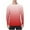 Watermelon Red 1, variant on hotojiny Fishing Shirts for Men Breathable Crew Neck Long Sleeve Workout Shirts Fashion Gradient UPF 50  UV Sun Protection Beach Shirts