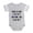 Heather Gray, variant on CafePress - Lucky Bowling Shirt - Cute Infant Baby Football Bodysuit