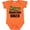 Orange, variant on Inktastic Future Mountain Biker Boys Baby Bodysuit
