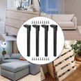 thumbnail image 4 of 4 Pieces Foldable Table Leg Collapsible Table Legs Multipurpose Portable Stable For Night Stands Bench Computer Desk Supplies, 4 of 4