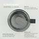 thumbnail image 2 of LocknLock Metro Taza Premium de acero inoxidable 18/8 con doble pared aislada con asa, perfecta para mesa con tapa, morado, 20 oz, 2 of 5