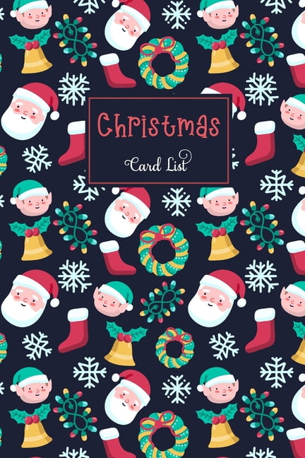 Address Book for Christmas Card List: Christmas Card List : Address Book & Tracker for Holiday 