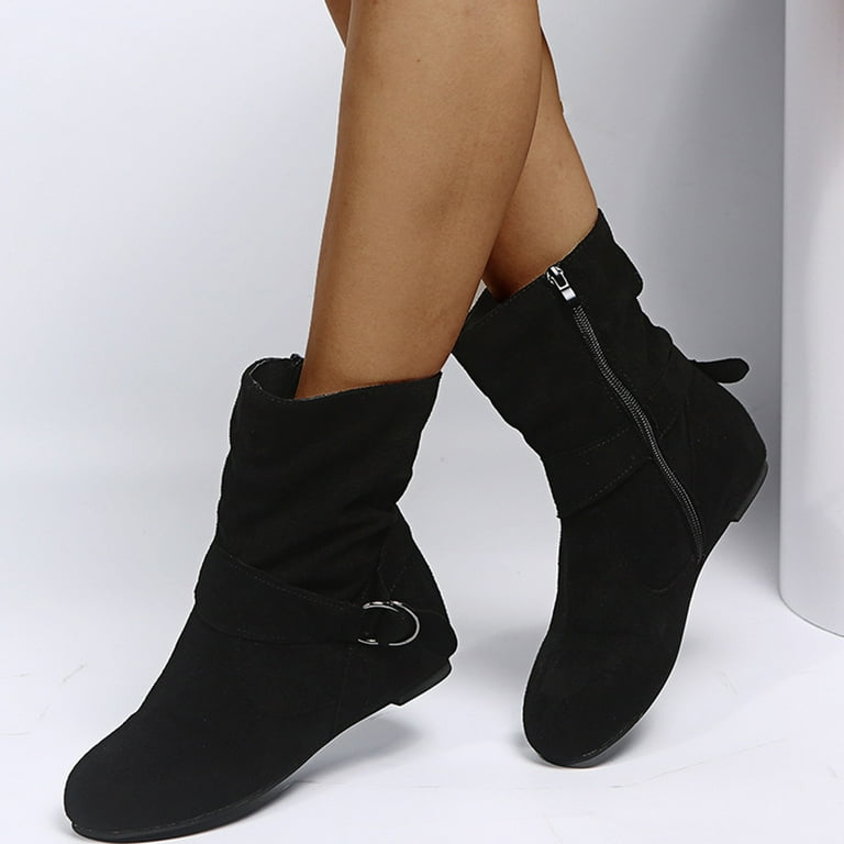 Short slouch boots top