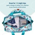 thumbnail image 6 of Wildkin Kids Overnighter Duffel Bag for Boys & Girls, Features Two Carrying Handles and Removable Padded Shoulder Strap (Team Spirit), 6 of 7