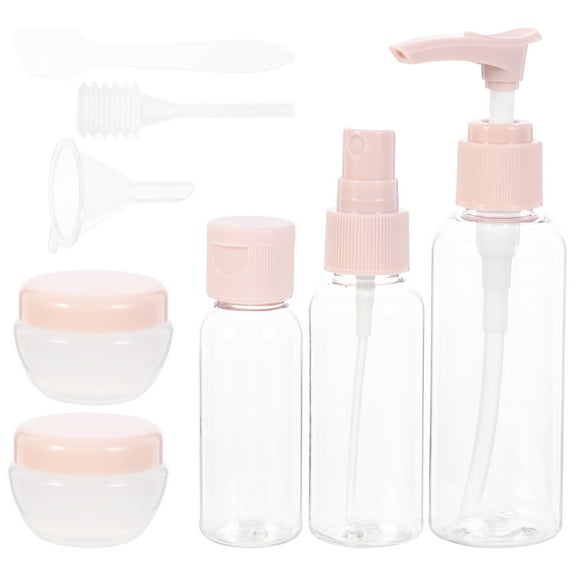 WHAMVOX  Cosmetic Empty Bottle Set Toiletry Skincare Traveling Essentials Plane