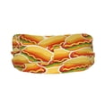 thumbnail image 2 of Lsque Hot Dogs Pattern Sweatbands Sports Headband for Men & Women - Moisture Wicking Athletic Cotton Terry Cloth Sweatband for Tennis, Basketball, Running, 2 of 9