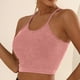 thumbnail image 2 of Brasier Mujer Sujetadores Deportivos de Tela de Mantequilla para Mujer, de Punto, Acolchados, Push up, Cómodos, Espalda Cruzada, Tirantes Finos, para Entrenamiento, Yoga, Gimnasio, Fitness Grande, 2 of 6
