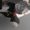 thumbnail image 5 of Black Chicken Rooster Pattern Square Tablecloth,Waterproof Square Table Cover,Wipeable Spillproof Washable Table Cover for Home Kitchen Party Decor 52"x52"(132x132cm), 5 of 6