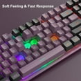 thumbnail image 5 of Gaming Keyboard and Mouse Combo, K1 RGB LED Backlit Keyboard with 104 Key, 5 of 7