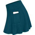 thumbnail image 4 of Idoravan Women's Basic Versatile Skirt Clearance Womens Tennis Skirts Run yoga Inner Shorts Elastic Sports Golf Pockets Hakama, 4 of 9