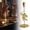 C, variant on Cupid Metal Tall Candle Holder - High Footed Valentine's Day Centerpiece, Romantic Table Decor for Anniversary, Wedding & Elegant Home Celebration(7Inch)