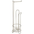thumbnail image 1 of InterDesign 68717 6.5 x 23.75 in. Porte-Papier Toilette Debout Libre Classico - Satin, 1 of 4