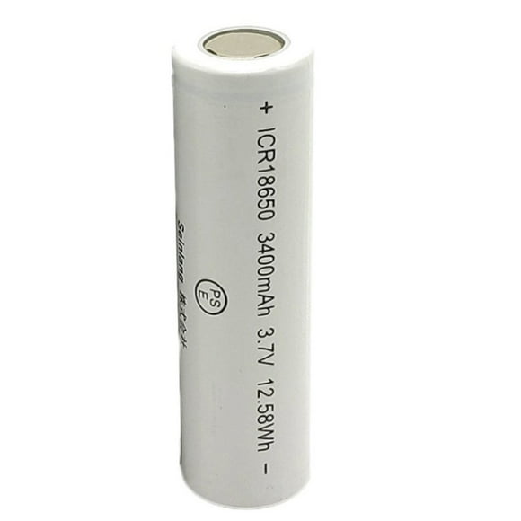 Durable Safe Stainless Steel 3.7v Pointed Flat Head Warmer Lithium Battery 3400mah Rechargeable Battery