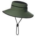 thumbnail image 2 of Bucket Hats for Men Women Wide Brim Uv Protection Upf 50+ Sun Hats Summer Breathable Boonie Hat Fishing Hiking Hat, 2 of 3