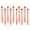 Orange, variant on Primegos 10Pcs Halloween Elastic Rope Sensory Toy Pumpkin Witch Ghost Skull Stretchy Noodle Kids Adults Stress Anxiety Relief TPR String Fidget Toy Party Favors