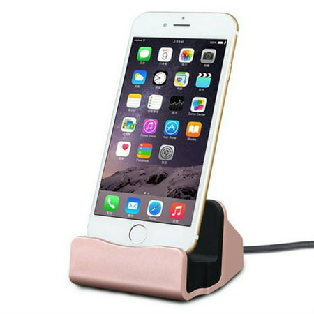 Lightning Charge and Sync Dock Stand for iPhone and iPod - Rose