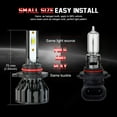 thumbnail image 3 of 9005 9006 LED Headlight Bulb+9145 Fog Light Bulbs Kit For Toyota Corolla 2005 2006 2007 2008, 3 of 13
