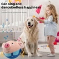 thumbnail image 4 of Active Moving Pet Plush Toy Creative Interactive Dog Toy Music Vibration Bouncing Ball For Dog Puppy Interactive Supplies, 4 of 4