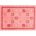 thumbnail image 1 of Ahgly Company Machine Washable Indoor Rectangle Oriental Red Modern Area Rugs, 2' x 4', 1 of 4