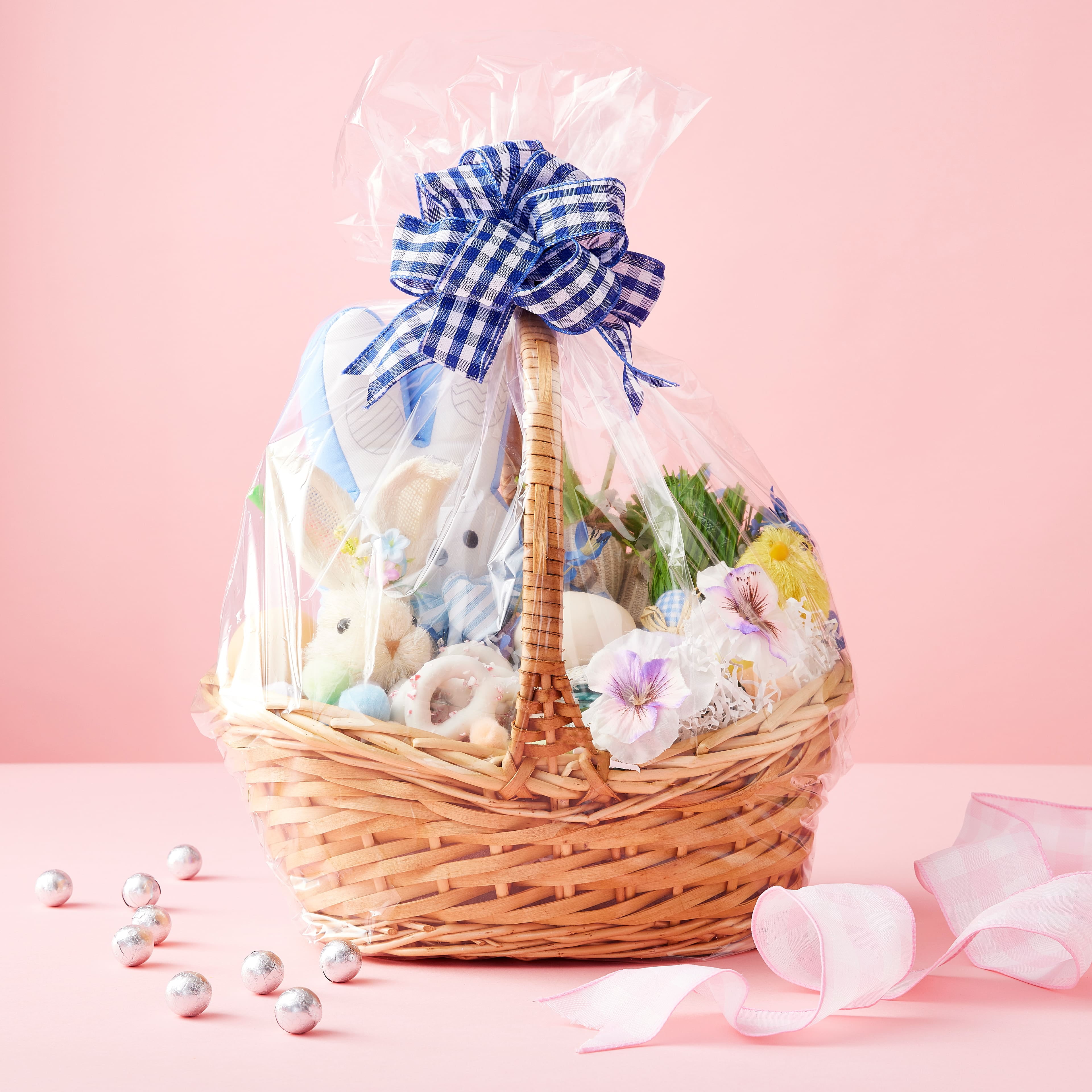 Large Clear Basket Gift Bags by Celebrate It™, 12ct.