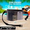 thumbnail image 3 of Funda impermeable AirUntech con correa para la cintura (paquete de 2) gris+negro, 3 of 7