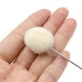 thumbnail image 7 of Yauxim Wool Ball Brush 10Pcs Wool Daubers Ball Leather Dye Tool 4.9" Length Wool Balls Brush with Steel Handle for Projects, 7 of 7
