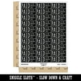 thumbnail image 2 of Paid Details Check Number Amount Date Invoice Sticker Set - Black - Gloss Finish - 1.75" Medium, 2 of 7