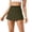 Green, variant on Women's Sports Skirt Solid Color Drying Breathable Fitness Running Tennis Pocket Lined Yoga Skirt Hot Pink