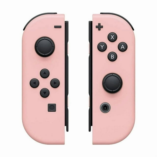 Paire de Joy-Con Switch, Manette Joy-Con de Remplacement pour Nintendo Switch (Rose)