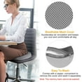 thumbnail image 3 of Orthopedic Cusion, Office Chair Cushion for Butt, Tailbone, Sciatica, Coccyx & Back Pain Relief, Car Seat Cushion, Gray, 3 of 7