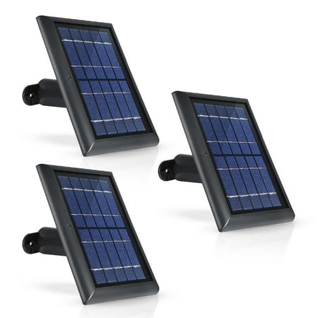 

Wasserstein Solar Panel with Internal Battery Compatible with Blink Outdoor Blink XT and Blink XT2 Outdoor Camera (3 Pack Black) - Camera Not Included