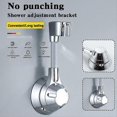 thumbnail image 2 of 360 Rotatable Shower Head Bracket Multi-purpose Universal Wall Hook Bathroom Supplies, 2 of 5