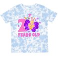 thumbnail image 3 of Inktastic 2 Years Old with Butterfly and Flowers Girls Toddler T-Shirt, 3 of 5
