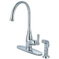 thumbnail image 2 of Olympia Faucets K-5441-BN Accent 1.5 GPM Single Hole Kitchen Faucet - Nickel, 2 of 2
